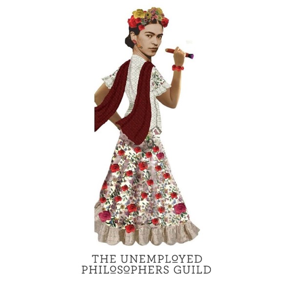 Unemployed Philosophers Guild - Поздравителна картичка и стикери – Фрида Кало 1